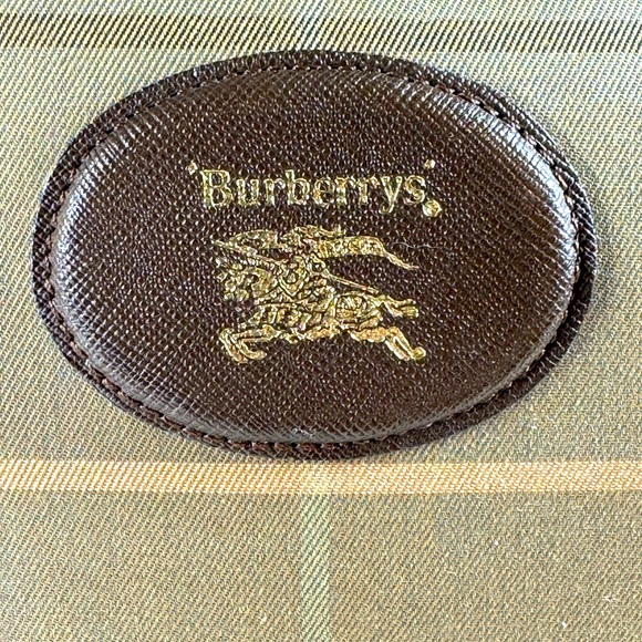 Burberry;s Nova Check Leather Trimmed Weekender Bag - Picture 5 of 14